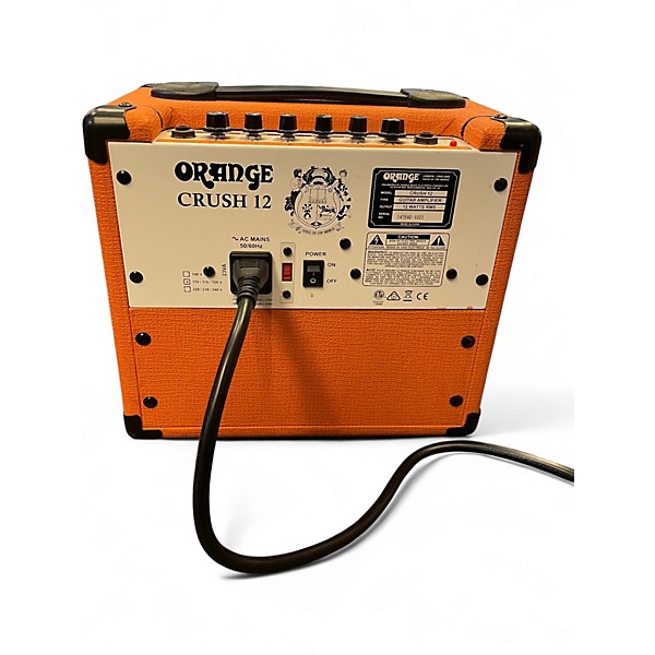 Used Orange Amplifiers Crush 12 Guitar Combo Amp