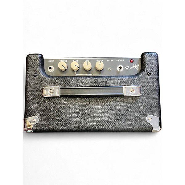 Used Fender Rumble 15 15W 1X8 Bass Combo Amp