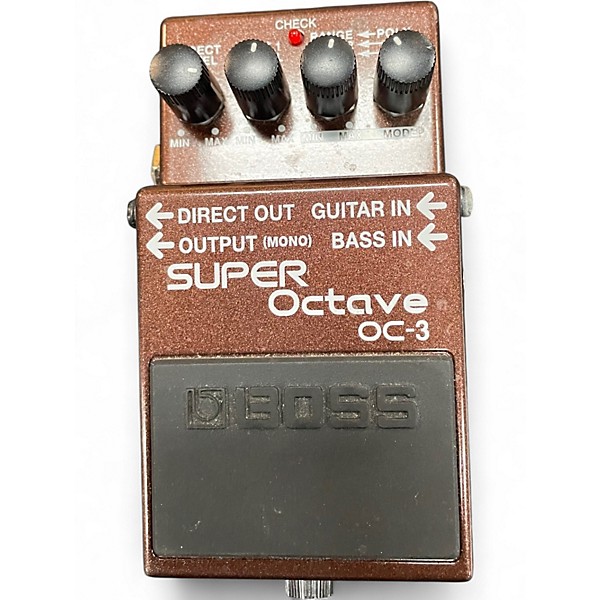 Used BOSS OC3 Super Octave Effect Pedal