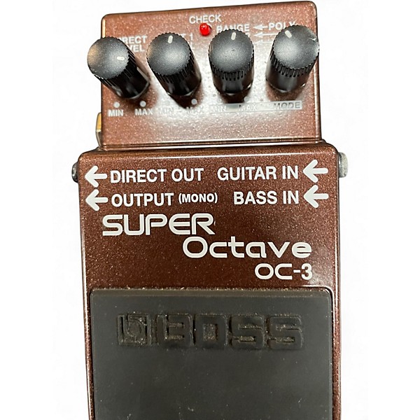 Used BOSS OC3 Super Octave Effect Pedal