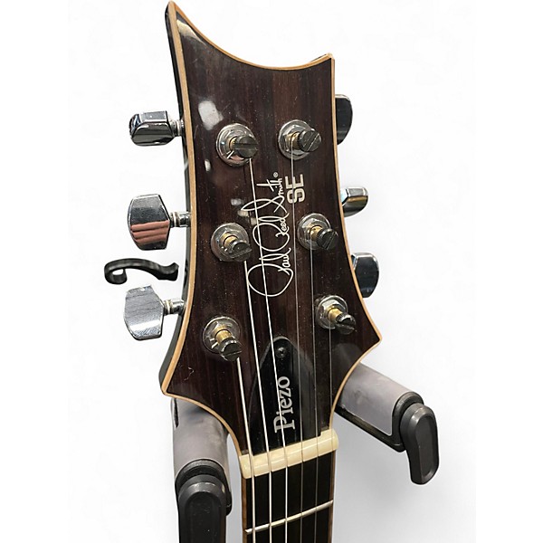 Used PRS SE Hollowbody II Piezo Peacock Blue Hollow Body Electric Guitar