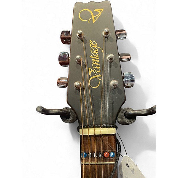 Used Vantage Vis-2 Natural Acoustic Guitar