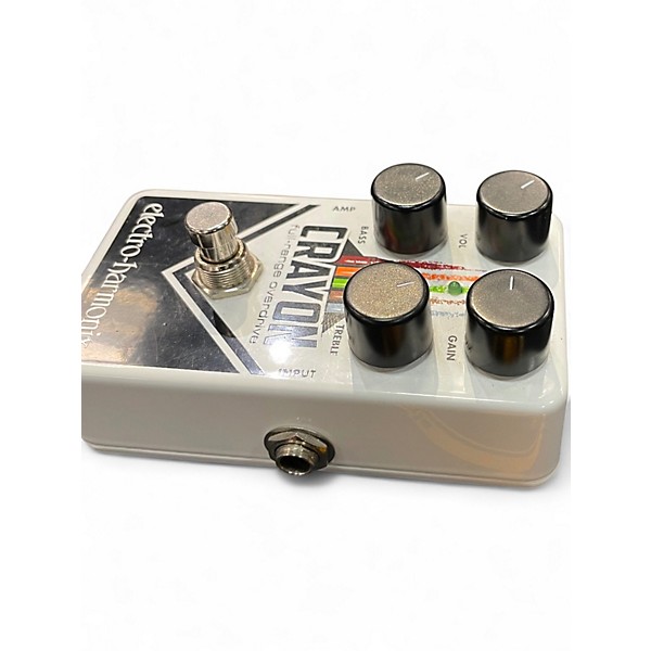 Used Electro-Harmonix Crayon Full Range Overdrive Effect Pedal