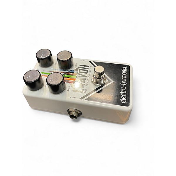 Used Electro-Harmonix Crayon Full Range Overdrive Effect Pedal