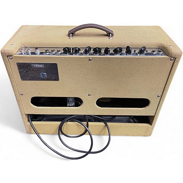 Used Fender Blues Deluxe Reissue 40W 1x12 Tweed Tube Guitar Combo Amp
