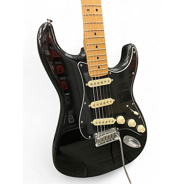 Used Fender Player II Stratocaster Black Solid Body Electric Guitar