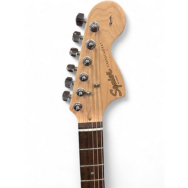 Used Squier Affinity Stratocaster Gray Solid Body Electric Guitar