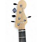 Used Squier Deluxe Jazz Bass Active V 5 String 3 Tone Sunburst Electric Bass Guitar