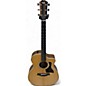 Used Taylor 214CE Natural Acoustic Electric Guitar thumbnail
