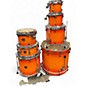 Used TAMA 7 Piece SuperStar Classic Orange Drum Kit thumbnail