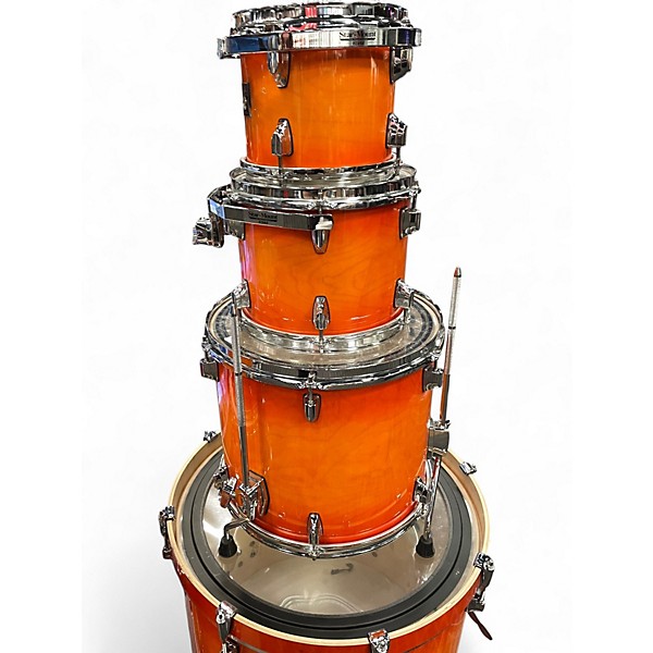Used TAMA 7 Piece SuperStar Classic Orange Drum Kit