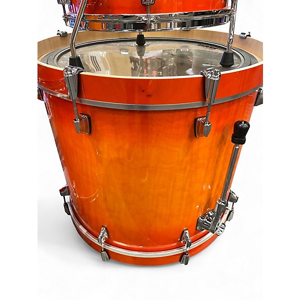 Used TAMA 7 Piece SuperStar Classic Orange Drum Kit