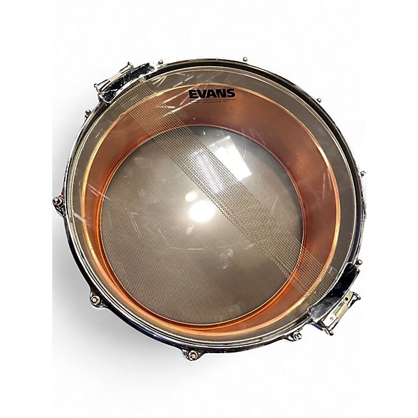 Used Pearl 14in Copper FreeFloater Snare Copper Drum