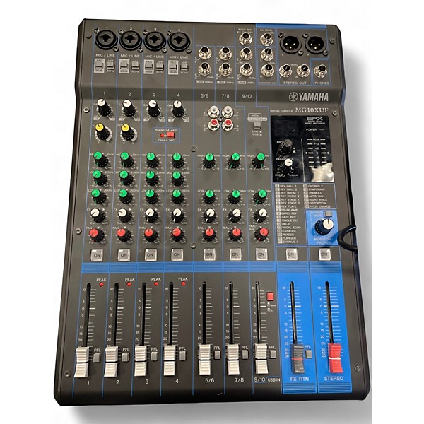Used Yamaha MG10XUF Unpowered Mixer