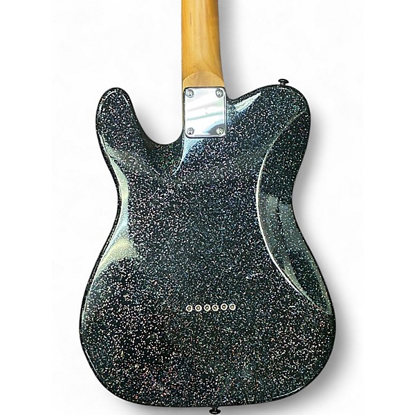 Used Firefly FFTL GALAXY BLACK SPARKLE Solid Body Electric Guitar