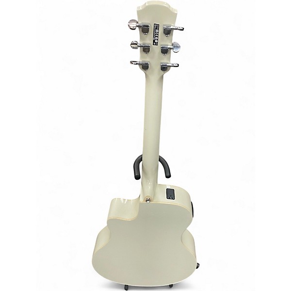 Used Yamaha APX600 Antique White Acoustic Electric Guitar