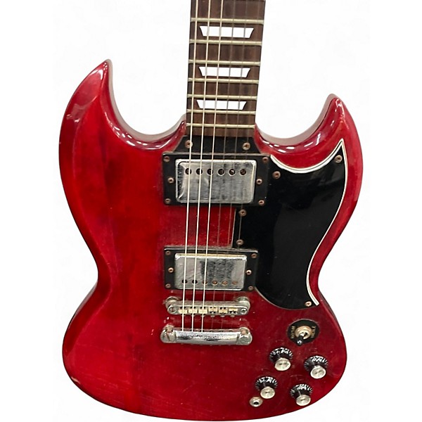 Used Epiphone SG Standard Red Solid Body Electric Guitar
