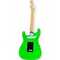 Used 2022 Fender Limited Edition Player Stratocaster Neon Green Solid Body Electric Guitar
