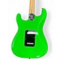Used 2022 Fender Limited Edition Player Stratocaster Neon Green Solid Body Electric Guitar
