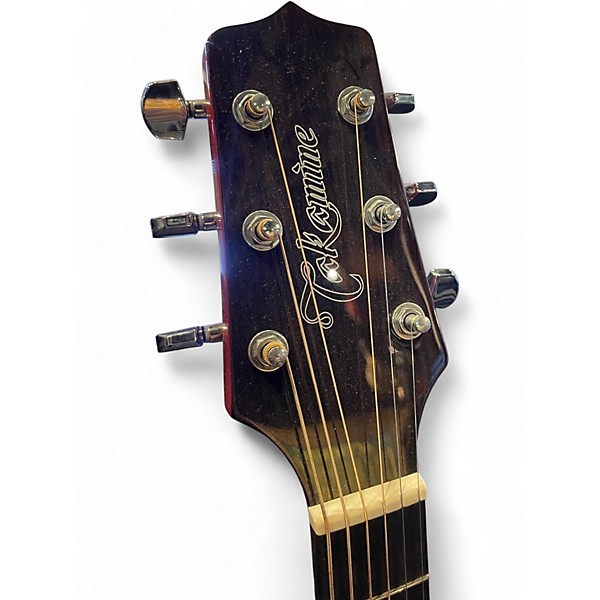 Used 2024 Takamine G Series GD30CE Dreadnought Cutaway Wine Red Acoustic Electric Guitar