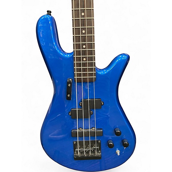 Used Spector Performer 4 Blue Electric Bass Guitar
