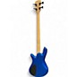 Used Spector Performer 4 Blue Electric Bass Guitar
