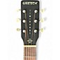 Used 2025 Gretsch Guitars Jim Dandy Deltoluxe Parlor Black Top Acoustic Guitar