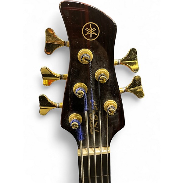 Used Yamaha 7RB-5P BURNT ORANGE Electric Bass Guitar