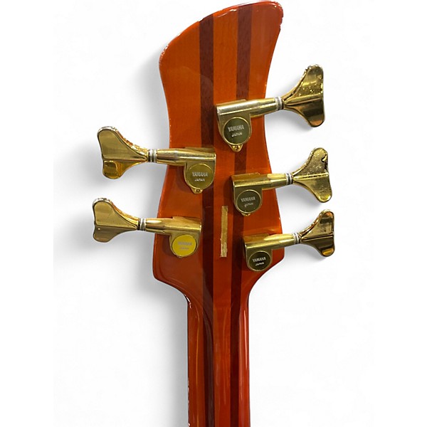 Used Yamaha 7RB-5P BURNT ORANGE Electric Bass Guitar
