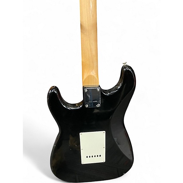 Used Memphis Stratocaster Black Solid Body Electric Guitar