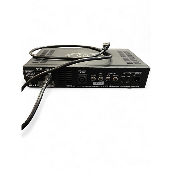 Used EBS Reidmar 250W Portable Bass Amp Head