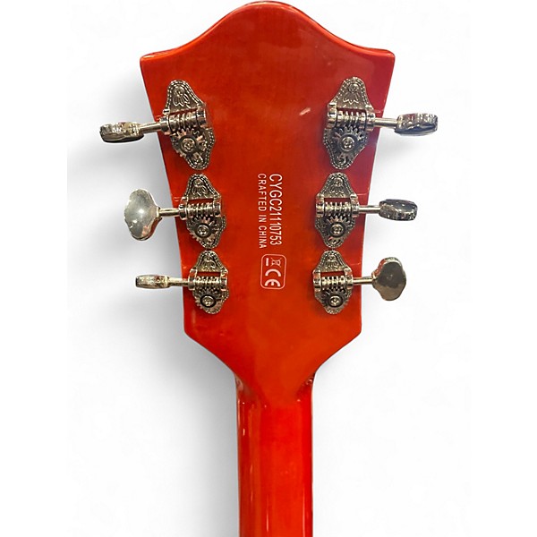 Used Gretsch Guitars G5427T TRANSPARENT RED Hollow Body Electric Guitar