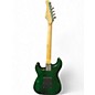 Used Glarry Stratocaster Green Solid Body Electric Guitar