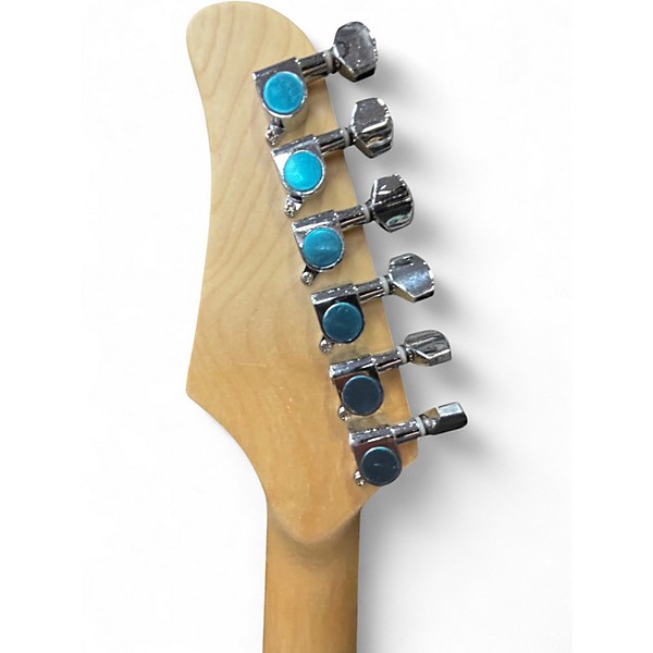 Used Glarry Stratocaster Green Solid Body Electric Guitar