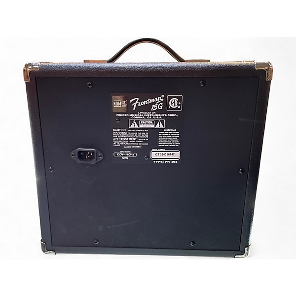Used Fender Frontman 15G 15W Guitar Combo Amp