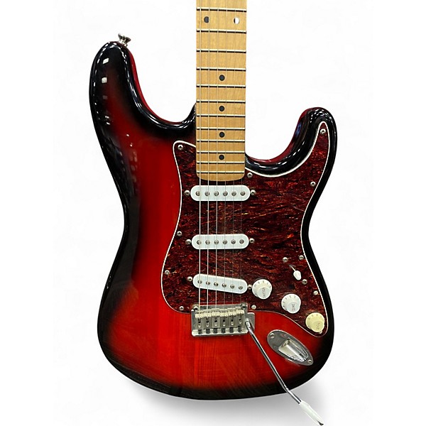 Used Fender SQUIER STRATOCASTER 2 Color Sunburst Solid Body Electric Guitar