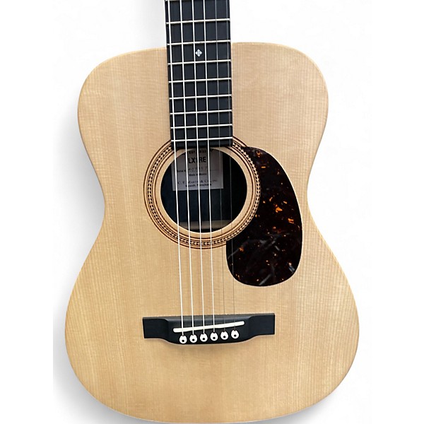 Used Martin LX1RE Natural Acoustic Electric Guitar