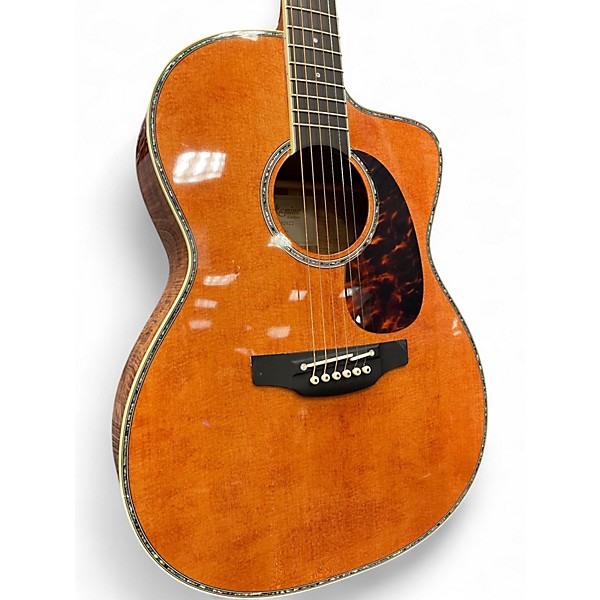 Used Takamine LTD2022 60TYH ANNIVERSARY Amber Acoustic Electric Guitar