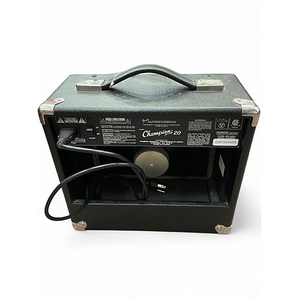 Used Fender Champion 20 Guitar Combo Amp