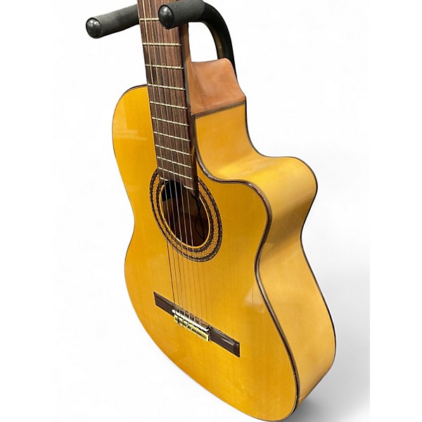 Used Cordoba CWES Natural Classical Acoustic Electric Guitar