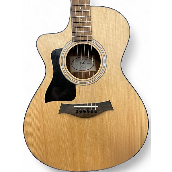 Used Taylor 112CE Left Handed Natural Acoustic Guitar