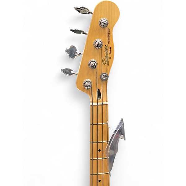 Used 2010s Squier fender squire 50's classic vibe p bass 2 Color Sunburst Electric Bass Guitar