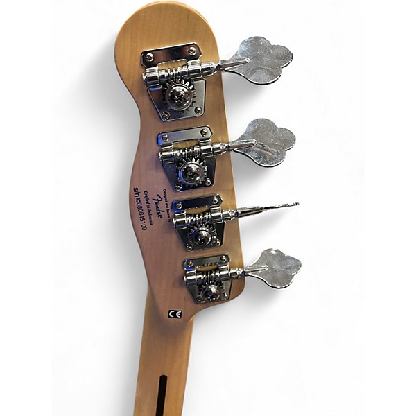 Used 2010s Squier fender squire 50's classic vibe p bass 2 Color Sunburst Electric Bass Guitar