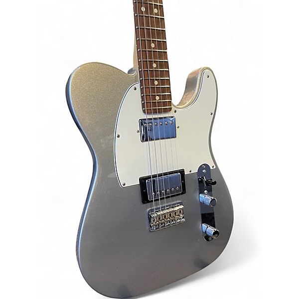 Used 2022 Fender Player Telecaster HH Silver Solid Body Electric Guitar