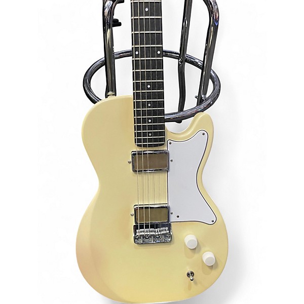Used Harmony jupiter Vintage White Solid Body Electric Guitar