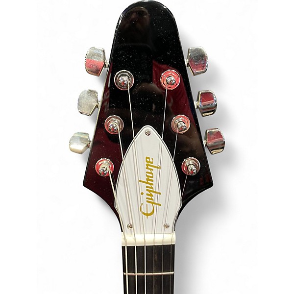 Used Epiphone FLYING V 70S SILVER BURST Solid Body Electric Guitar