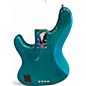Used Fender American Deluxe Jazz Bass Green Electric Bass Guitar