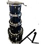 Used Pearl 4 Piece Forum Black Drum Kit thumbnail
