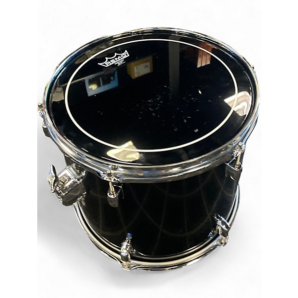Used Pearl 4 Piece Forum Black Drum Kit