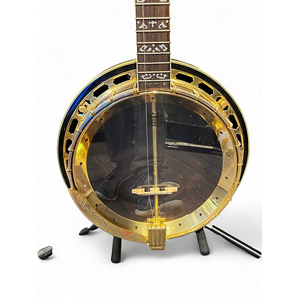 Used Greg Bennett Design by Samick Highland 5 String Natural Banjo